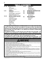 Preview for 2 page of Napoleon TORCH GT8P Installation And Operation Instructions Manual