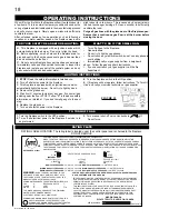 Preview for 18 page of Napoleon TORCH GT8P Installation And Operation Instructions Manual