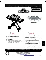 Preview for 109 page of Napoleon TQ285X Instructions Manual