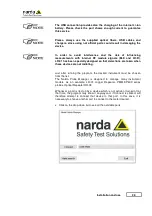 Предварительный просмотр 63 страницы NARDA LR-01 User Manual