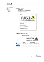 Предварительный просмотр 109 страницы NARDA LR-01 User Manual