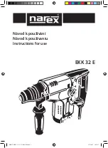 Narex EKK 32 E Instructions For Use Manual preview