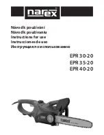 Narex EPR 30-20 Instructions For Use Manual preview
