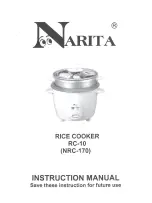 Предварительный просмотр 1 страницы Narita RC-10 Instruction Manual