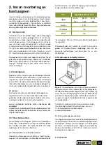 Preview for 13 page of NARVI Oy Finland NC20 Installation, User And Maintenance Instructions