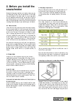 Preview for 21 page of NARVI Oy Finland NC20 Installation, User And Maintenance Instructions