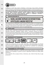 Preview for 22 page of Naterial CAFE II ORIGAMI Instruction Manual