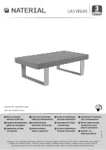 Preview for 1 page of Naterial LAS VEGAS 2021R09P07-0048 Assembly, Use, Maintenance Manual