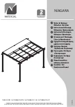 Preview for 1 page of Naterial NIAGARA Assembly, Use, Maintenance Manual