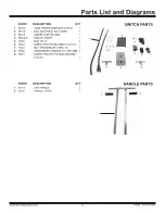 Предварительный просмотр 21 страницы National Flooring Equipment 550 Instruction Manual