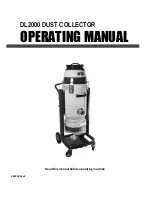 Preview for 1 page of National Flooring Equipment DL2000 Operating Manual
