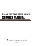 National Flooring Equipment PANTHER 5280 Service Manual preview
