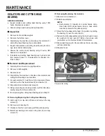 Preview for 40 page of National Flooring Equipment ROGUE Operating & Service Manual