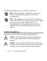 Предварительный просмотр 2 страницы National Instruments 9219 Getting Started Manual