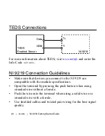 Предварительный просмотр 26 страницы National Instruments 9219 Getting Started Manual