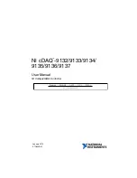 National Instruments cDAQ-9133 User Manual preview