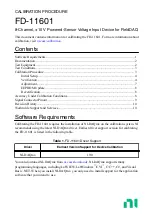 National Instruments FD-11601 Calibration Procedure preview