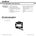 National Instruments FieldPoint FP-1300 Quick Start Manual preview