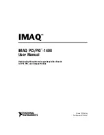 National Instruments IMAQ PCI-1408 User Manual preview