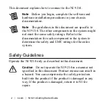 Preview for 3 page of National Instruments NI 9214 Getting Started Manual