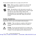 Предварительный просмотр 3 страницы National Instruments NI 9231 Getting Started Manual