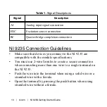 Preview for 10 page of National Instruments NI 9235 Getting Started Manual