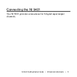Предварительный просмотр 12 страницы National Instruments NI 9401 Getting Started Manual