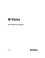 National Instruments NI Vision CVS-1450 Series User Manual preview