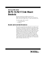 Preview for 1 page of National Instruments PS-15 Installation Manual