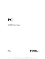 Preview for 2 page of National Instruments PXI-8119 User Manual