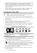 Предварительный просмотр 4 страницы National Instruments PXIe-8246 Getting Started Manual