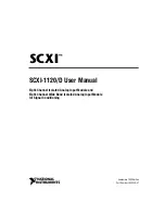 Предварительный просмотр 2 страницы National Instruments SCXI-1120/D User Manual