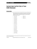 National Instruments SCXI-1320 Instructions For Safe Use preview