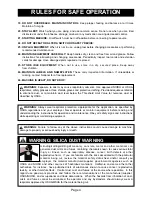 Preview for 4 page of National 3425 Instruction Manual