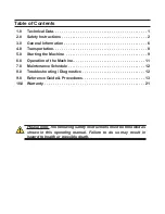 Предварительный просмотр 2 страницы National GP30 Operating Manual