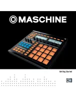 Native Instruments Maschine Getting Started Manual preview