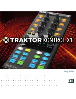 Предварительный просмотр 1 страницы Native Instruments TRAKTOR KONTROL X1 Setup Manual