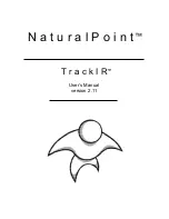 Preview for 1 page of NaturalPoint TrackIR User Manual