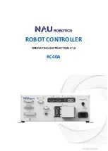 NAU ROBOTICS RC40A Operating	 Instruction preview