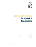 Nautel GV10 Troubleshooting Manual preview