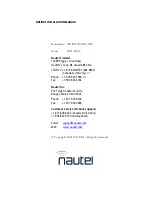 Preview for 70 page of Nautel NX5 Installation Manual