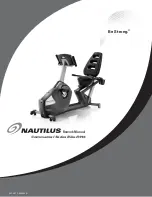 Предварительный просмотр 1 страницы Nautilus Be Strong Commercial R916 Assembly Manual