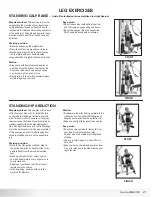 Preview for 21 page of Nautilus BE STRONG. NS 600X Owner'S Manual