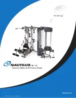 Nautilus Be strong NS 700X Owner'S Manual preview