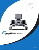 Nautilus Be Strong. NV915 Service Manual preview