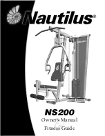 Preview for 2 page of Nautilus NS200 Owner'S Manual