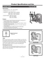 Предварительный просмотр 10 страницы Nautilus ONE Owner'S Manual