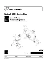 Nautilus R514 Owner'S Manual preview
