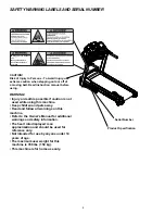 Preview for 3 page of Nautilus T618 Service Manual