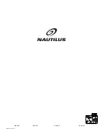 Preview for 50 page of Nautilus T624 Assembly And Owner'S Manual